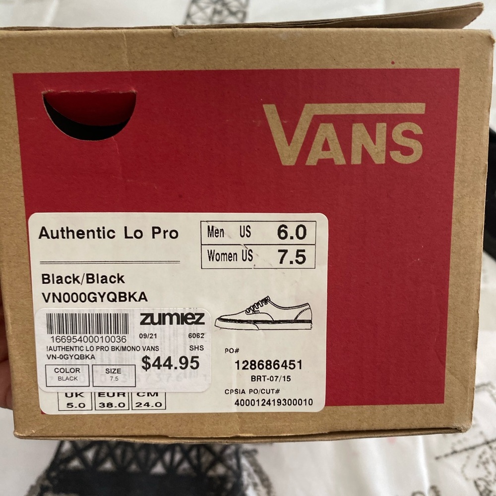new black vans